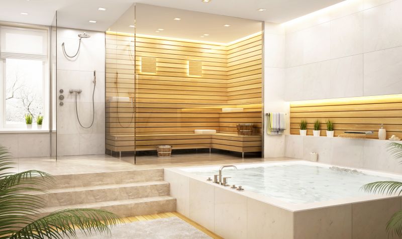 Wide Spa Showers