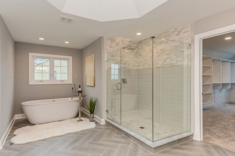 Open Concept Bathrooms