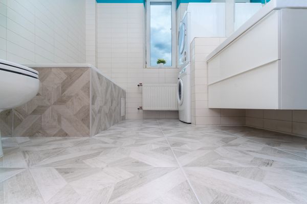 Bathroom Floor Remodeling in Dubuque