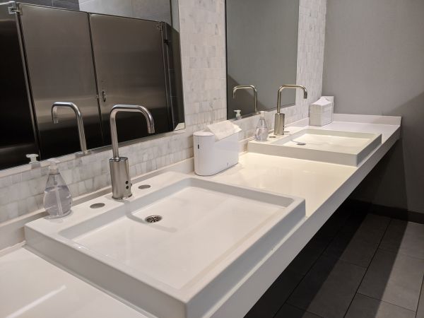 Office Bathroom Renovation in Dubuque