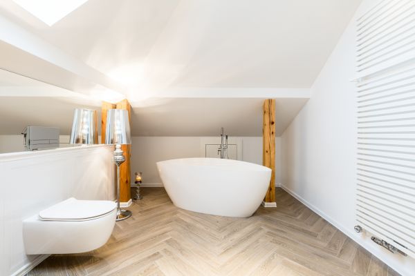 Attic Bathroom Renovation in Dubuque